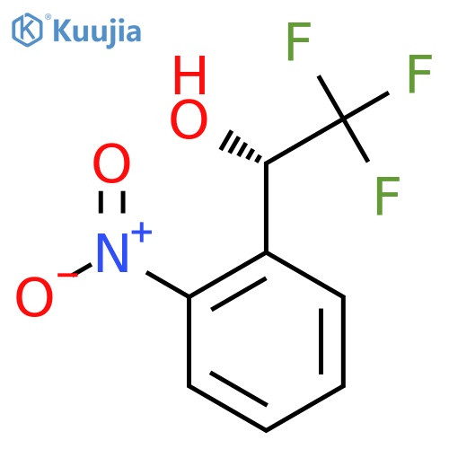 (1S)-2,2,2-trifluoro-1-(2-nitrophenyl)ethan-1-ol structure