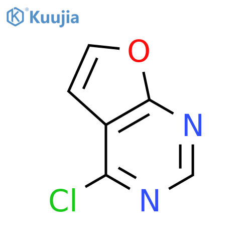 4-Chlorofuro[2,3-d]pyrimidine structure