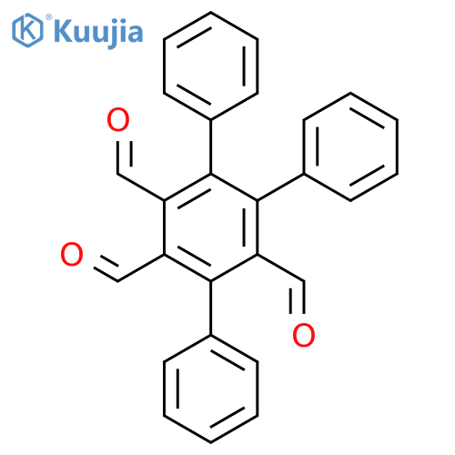 [1,1':2',1''-Terphenyl]-3',4',6'-tricarboxaldehyde, 5'-phenyl- structure