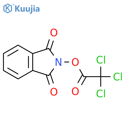 1H-Isoindole-1,3(2H)-dione, 2-[(trichloroacetyl)oxy]- structure