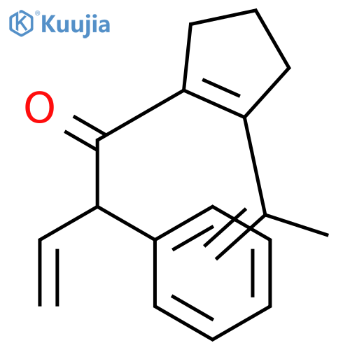 3-Buten-1-one, 1-[2-(1-methylethenyl)-1-cyclopenten-1-yl]-2-phenyl- structure