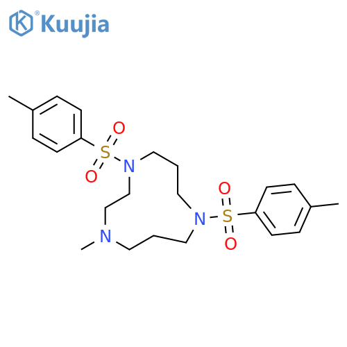 1,4,8-Triazacycloundecane, 1-methyl-4,8-bis[(4-methylphenyl)sulfonyl]- structure