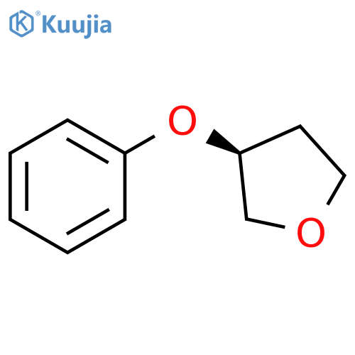 Furan, tetrahydro-3-phenoxy-, (3S)- structure
