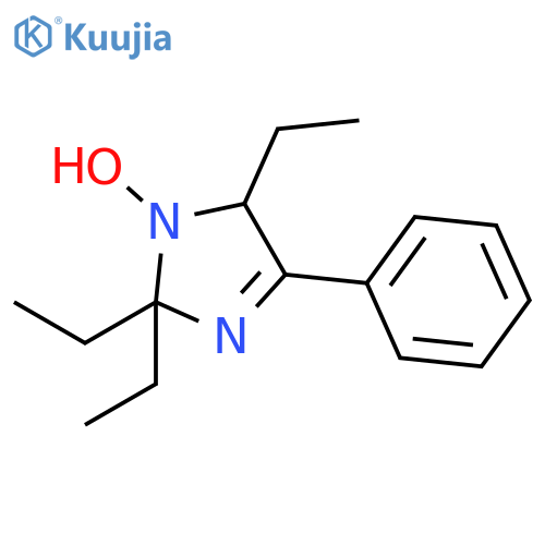 1H-Imidazole, 2,2,5-triethyl-2,5-dihydro-1-hydroxy-4-phenyl- structure