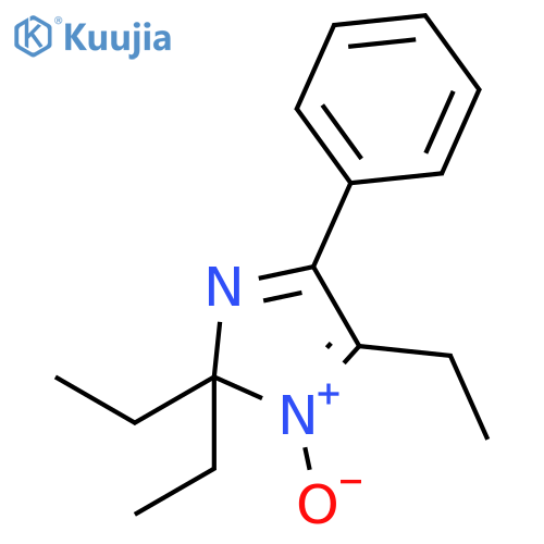 2H-Imidazole, 2,2,4-triethyl-5-phenyl-, 3-oxide structure