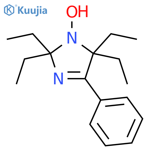 1H-Imidazol-1-yloxy, 2,2,5,5-tetraethyl-2,5-dihydro-4-phenyl- structure