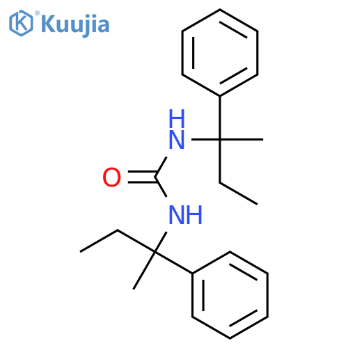 Urea, N,N'-bis(1-methyl-1-phenylpropyl)- structure