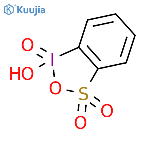 1,2,3-Benziodoxathiole, 1-hydroxy-, 1,3,3-trioxide structure