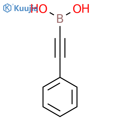 (2-phenylethynyl)boronic acid structure