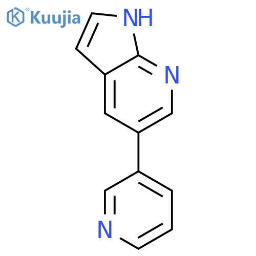 5-(Pyridin-3-yl)-1H-pyrrolo[2,3-b]pyridine structure