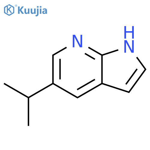 5-(1-methylethyl)-1H-Pyrrolo[2,3-b]pyridine structure