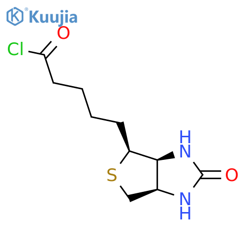 Biotinyl chloride structure