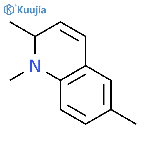 Quinoline, 1,2-dihydro-1,2,6-trimethyl- structure