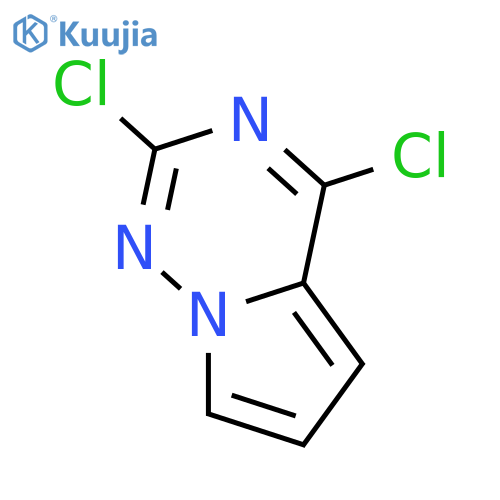 2,4-Dichloropyrrolo[2,1-f][1,2,4]triazine structure