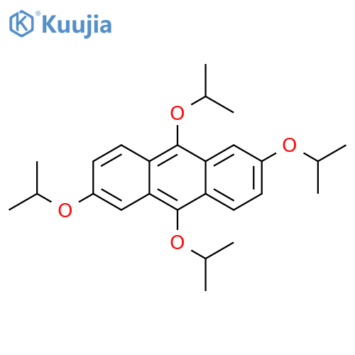 Anthracene, 2,6,9,10-tetrakis(1-methylethoxy)- structure