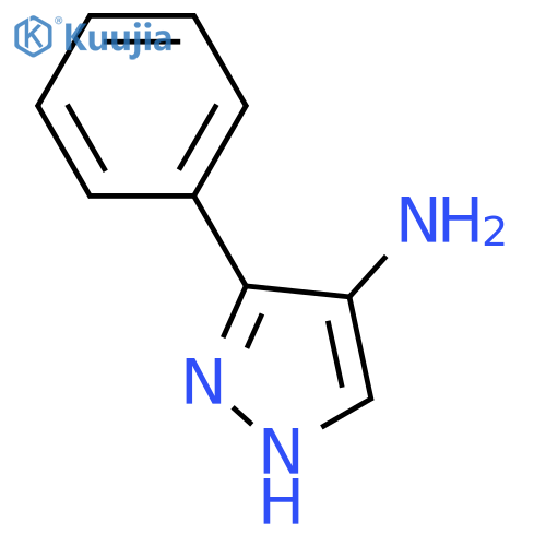 3-phenyl-1H-pyrazol-4-amine structure