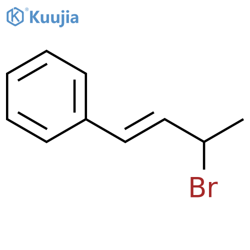 Benzene, [(1E)-3-bromo-1-buten-1-yl]- structure