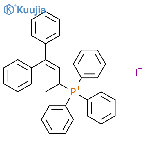 Phosphonium, (1-methyl-3,3-diphenyl-2-propenyl)triphenyl-, iodide structure
