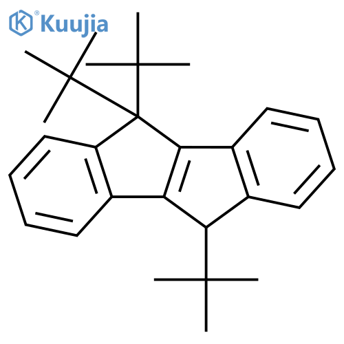 Indeno[2,1-a]indene, 5,5,10-tris(1,1-dimethylethyl)-5,10-dihydro- structure