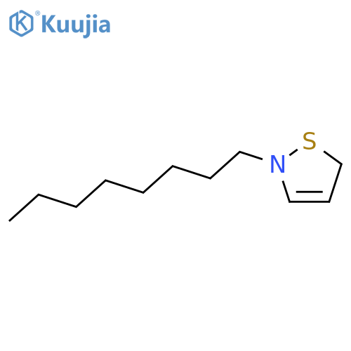 Isothiazole, 2,5-dihydro-2-octyl- structure