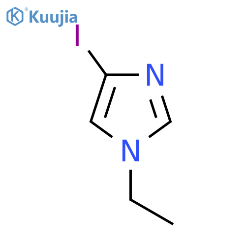 1H-IMIDAZOLE, 1-ETHYL-4-IODO- structure