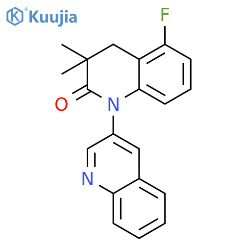 [1(2H),3'-Biquinolin]-2-one, 5-fluoro-3,4-dihydro-3,3-dimethyl- structure
