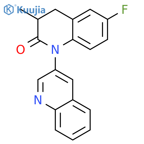 [1(2H),3'-Biquinolin]-2-one, 6-fluoro-3,4-dihydro-3-methyl- structure