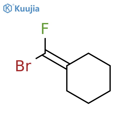 Cyclohexane, (bromofluoromethylene)- structure