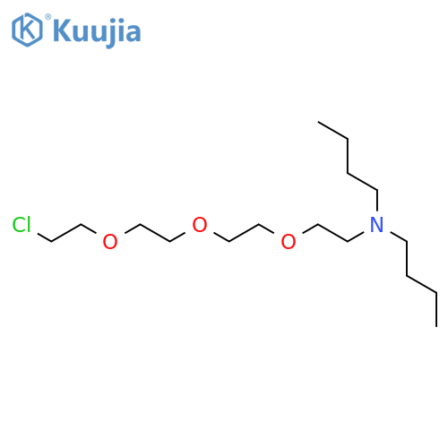 1-Butanamine, N-butyl-N-[2-[2-[2-(2-chloroethoxy)ethoxy]ethoxy]ethyl]- structure