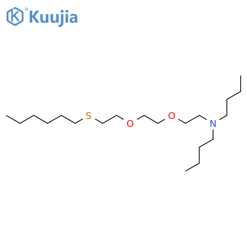 1-Butanamine, N-butyl-N-[2-[2-[2-(hexylthio)ethoxy]ethoxy]ethyl]- structure