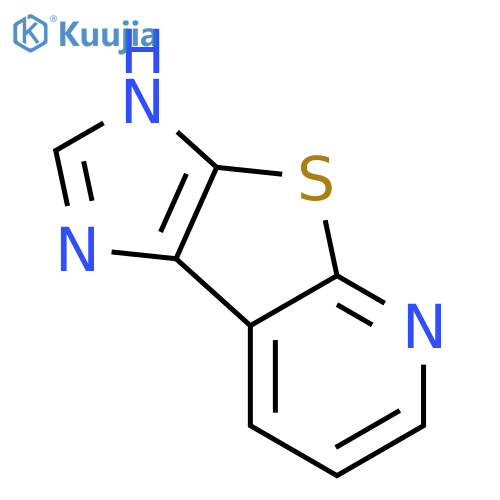 3H-Imidazo[4',5':4,5]thieno[2,3-b]pyridine structure