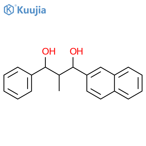1,3-Propanediol, 2-methyl-1-(2-naphthalenyl)-3-phenyl-, (1S,2S,3S)- structure