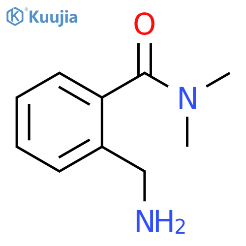 2-(AMINOMETHYL)-N,N-DIMETHYL-BENZAMIDE structure