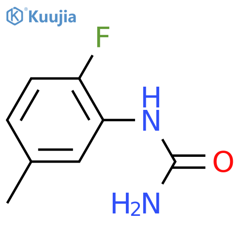 Urea, N-(2-fluoro-5-methylphenyl)- structure