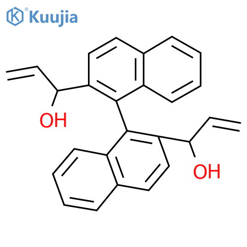 (1R,1'R)-1,1'-[(S)-[1,1'-Binaphthalene]-2,2'-diyl]bis(2-propen-1-ol) structure