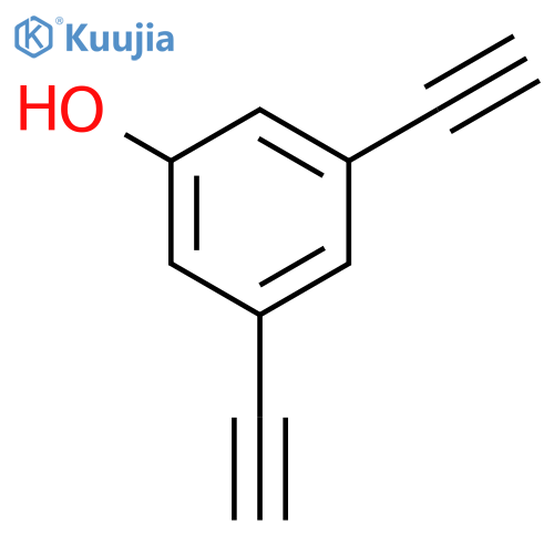 Phenol, 3,5-diethynyl- structure