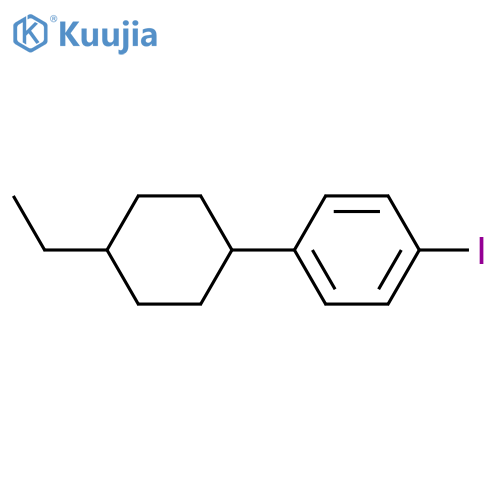 Benzene, 1-(4-ethylcyclohexyl)-4-iodo- structure