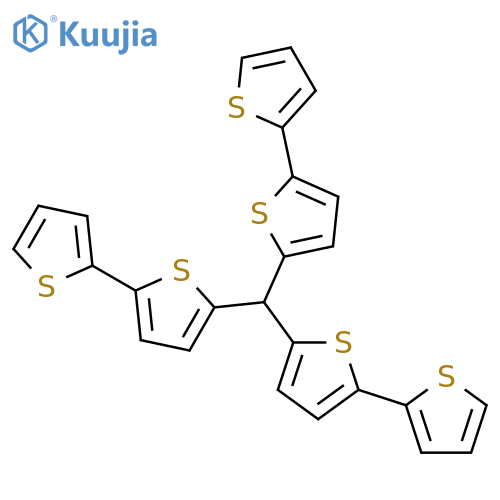 Methyl, tris([2,2'-bithiophen]-5-yl)- structure