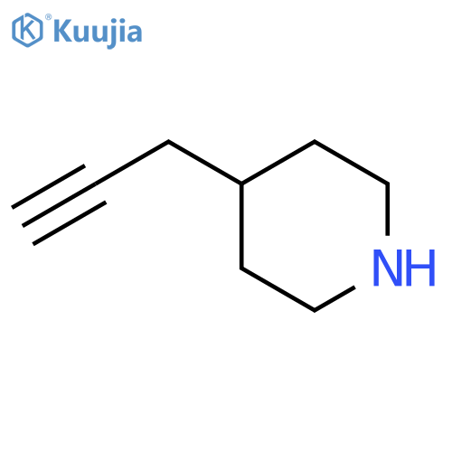 4-(prop-2-yn-1-yl)piperidine structure