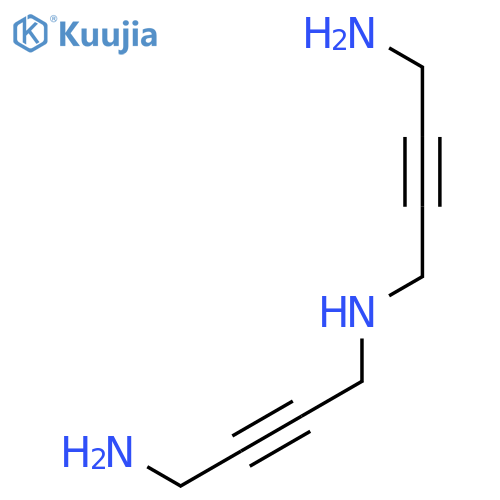 2-Butyne-1,4-diamine, N1-(4-amino-2-butyn-1-yl)- structure