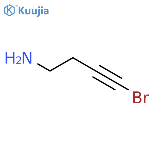 3-Butyn-1-amine, 4-bromo- structure