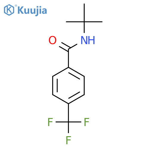 N-Tert-Butyl-4-(Trifluoromethyl)Benzamide structure