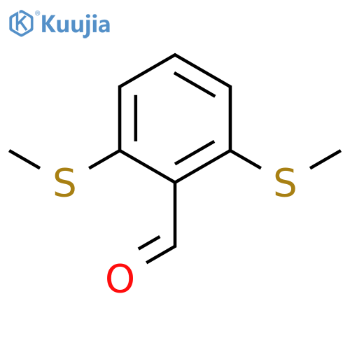 2,6-Bis(methylthio)benzaldehyde structure