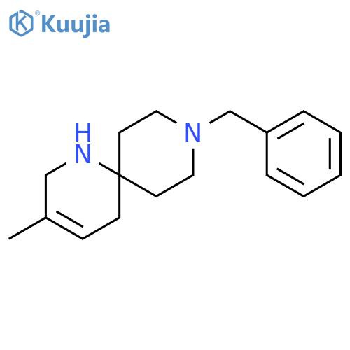 1,9-Diazaspiro[5.5]undec-3-ene, 3-methyl-9-(phenylmethyl)- structure