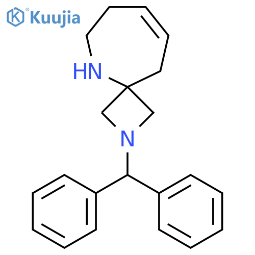 2,5-Diazaspiro[3.6]dec-8-ene, 2-(diphenylmethyl)- structure