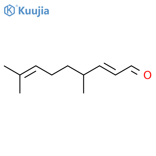 2,7-Nonadienal, 4,8-dimethyl-, (E)- structure