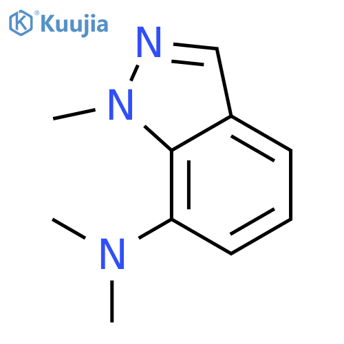 1H-Indazol-7-amine, N,N,1-trimethyl- structure