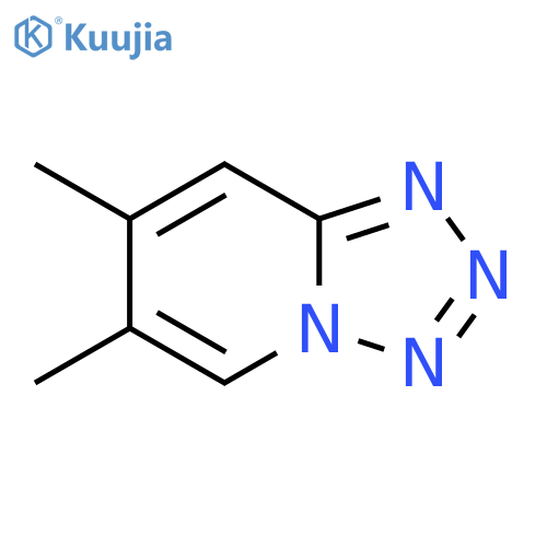 Tetrazolo[1,5-a]pyridine, 6,7-dimethyl- structure
