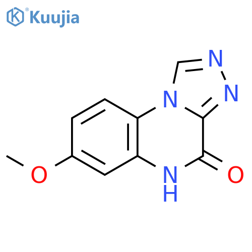 7-methoxy-[1,2,4]Triazolo[4,3-a]quinoxalin-4(5H)-one structure