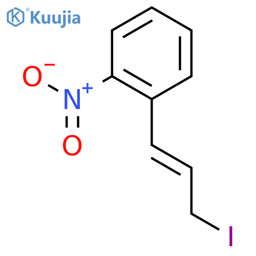 Benzene, 1-(3-iodo-1-propen-1-yl)-2-nitro- structure